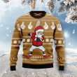 Baseball Ho Ho Homerun  Ugly Christmas Sweater | For Men &amp; Women | Adult | US1313