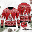 Llama Falalala Llama With Toilet Paper Ugly Christmas Sweater | For Men &amp; Women | Adult | US1264