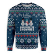 Chillin' With My Kindergarten Snowmies Teacher Ugly Christmas Sweater | For Men &amp; Women | Adult | US3163