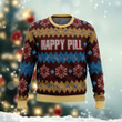Merry Christmas Happy Pill Ugly Sweater