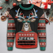Let It Glow Ugly Christmas Sweater | For Men &amp; Women | Adult | US1827