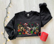 Dinosaur Christmas Sweatshirt, Dinosaur Sweatshirt, Funny Christmas Shirt, Dinosaur Sweater, Dinosaur Lover T, Dinosaur Christmas Crewneck