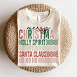 Checkered Christmas Shirt, Grinchmas Crewneck Sweatshirt, Christmas Sweater