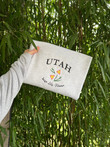 Utah State Flower Embroidered Crewneck