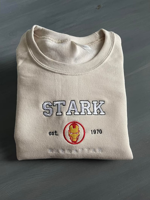 Stark Vintage Ironman embroidered sweatshirt