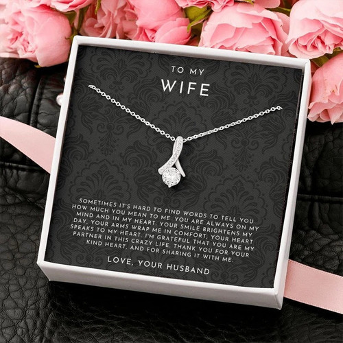Necklace For Wife, Anniversary Gift For Wife
