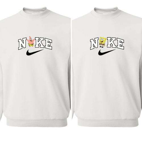 Sponge/Patrick Matching Sweatshirts