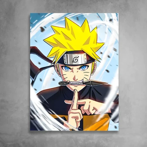 Uzumaki Naruto Metal Poster