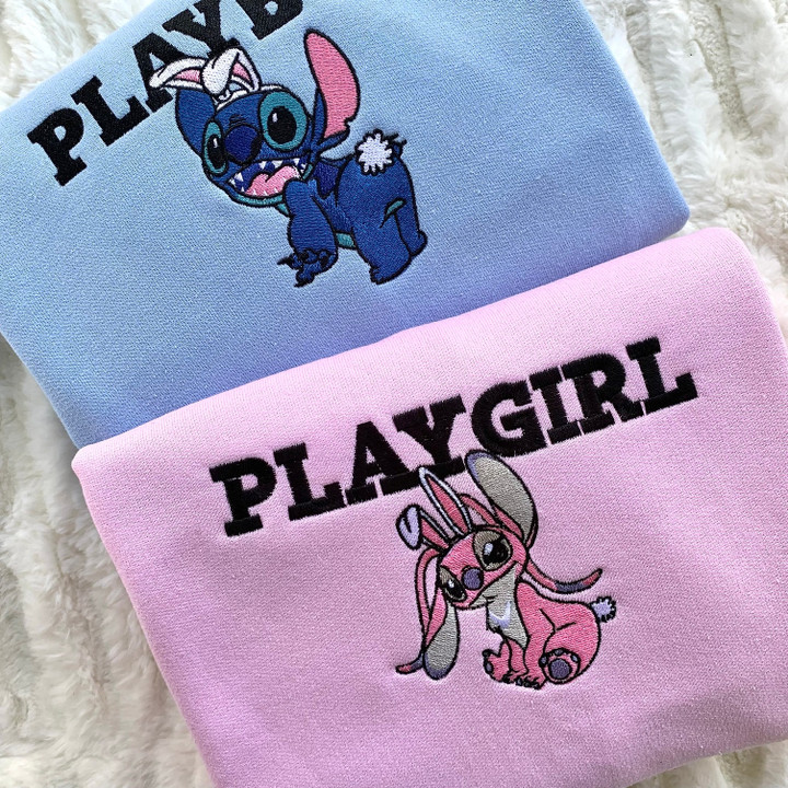 Playgirl & Playboy Stitch Matching Sweater