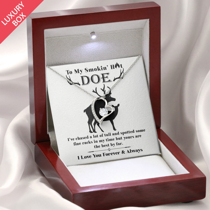 Smokin' Hot Doe - Love You Forever & Always - Forever Love Necklace