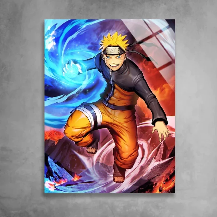 Naruto-Uzumaki Metal Poster