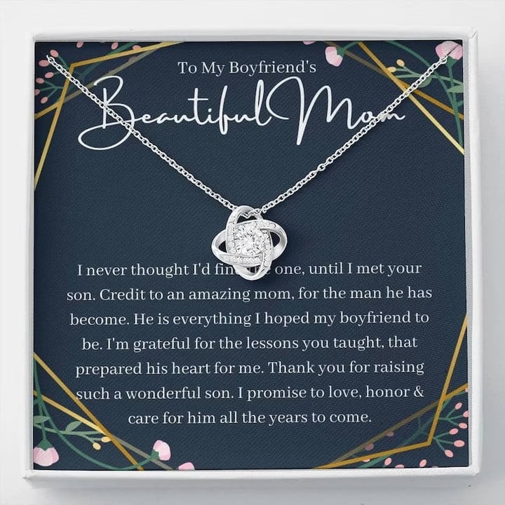 Mother's day gift To Boyfriend's Mom Necklace