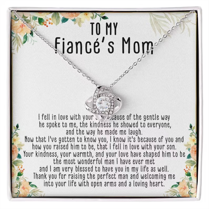 Mother's day gift For Fiance's Mom Necklace