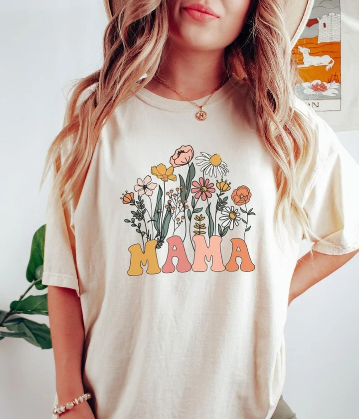 Wildflowers Mama Shirt