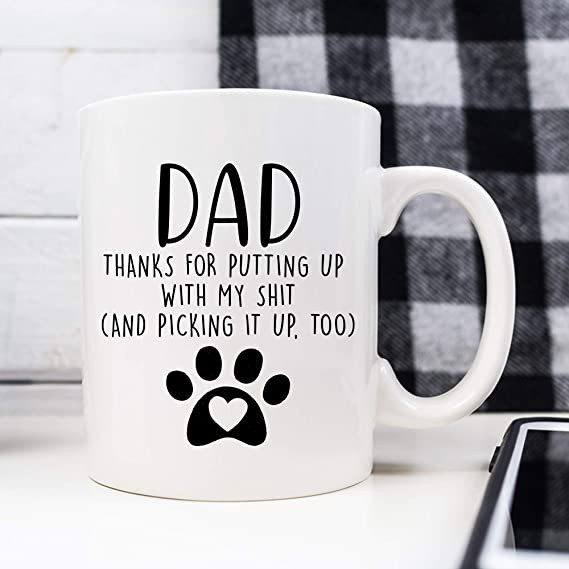 Funny Mugs for Dog Lovers, Dog Daddy Gifts