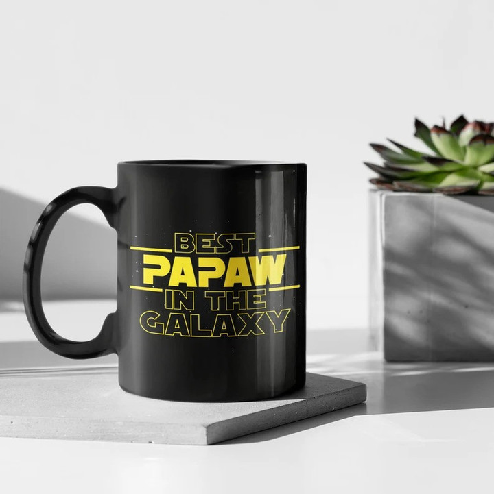 Best Papaw In The Galaxy Funny Papaw Gifts Mug