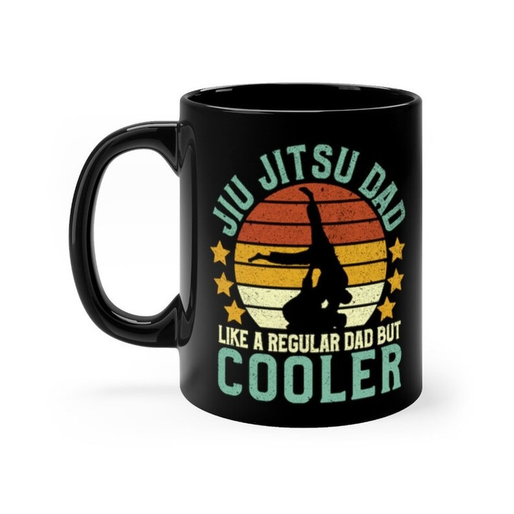 Jiu Jitsu Dad Like a Regular Dad But Cooler Mug