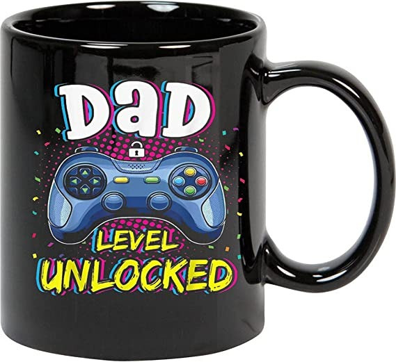 Dad Level Unlocked Pregnancy Announcement Gamer Dad To Be Mug
