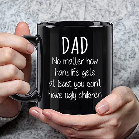 Funny Father's Day Mug Gifts from Daughter, Son, Wife, Kids
