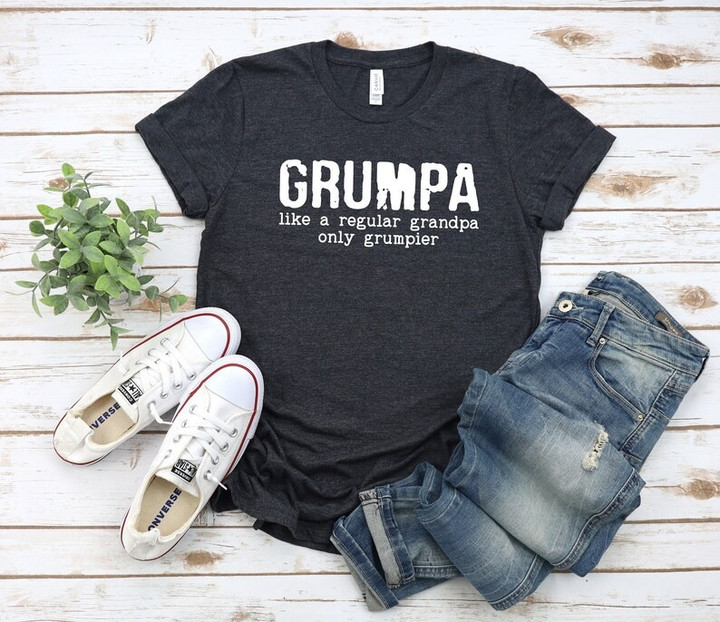 Grumpa Shirt, Grandpa Shirt, Grandpa Gift, Fathers Day Shirt, Funny Dad Shirt
