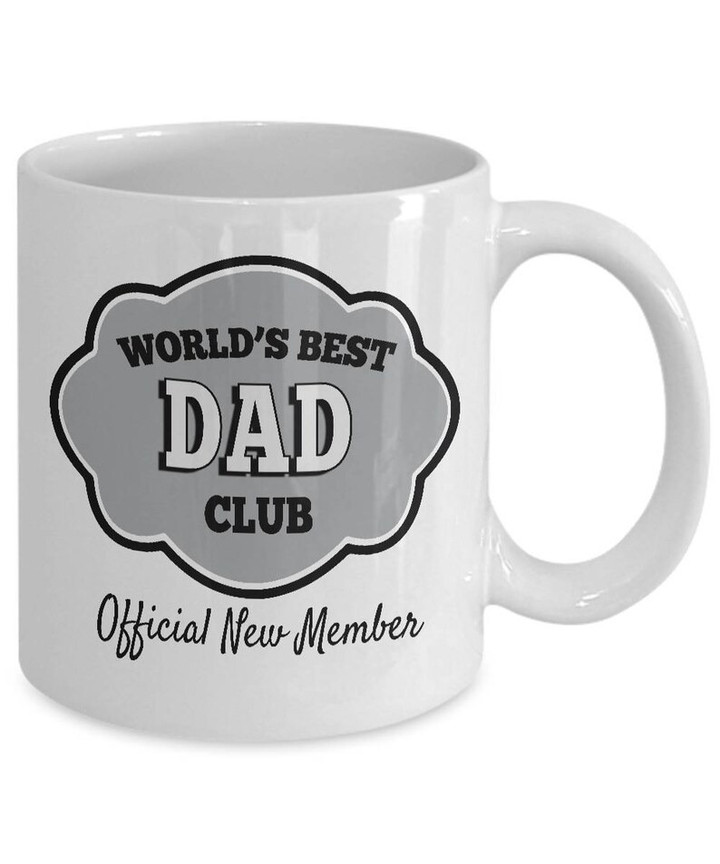 WORLD'S BEST DAD Club - New Dad Mug, New Dad Gift