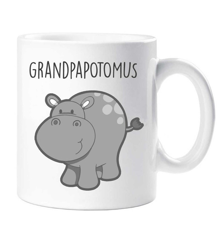 Grandpapotomus Mug Hippo Grandpa Mug Gift