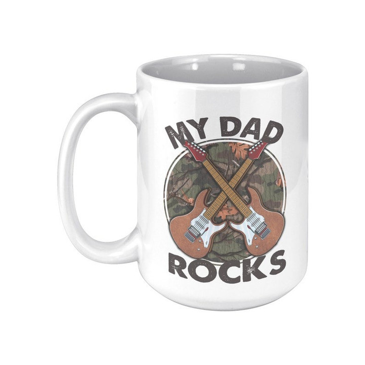 My Dad Rocks, Father's Day Mug