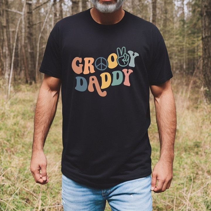 Groovy Dad Shirt Fathers Day Gift, Fathers Day Shirt