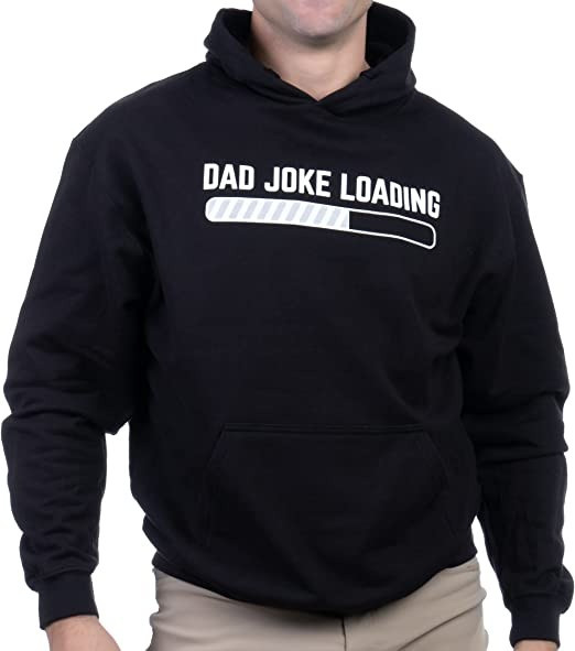 Dad Joke Loading | Funny Father Grandpa Daddy Father's Day Bad Pun Humor Hoodie