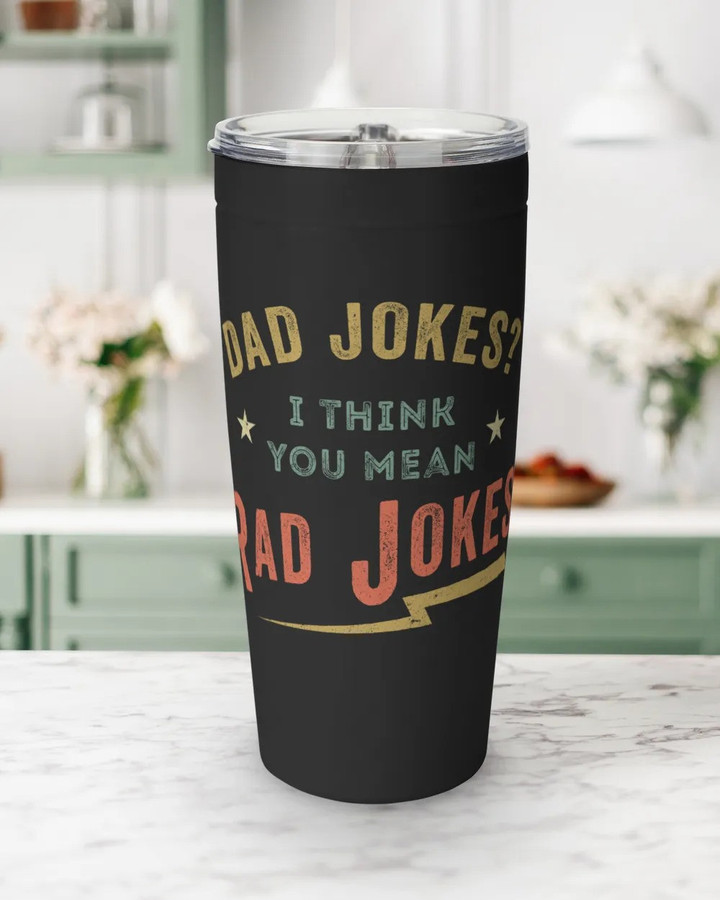 Dad Jokes Rad Jokes Tumbler