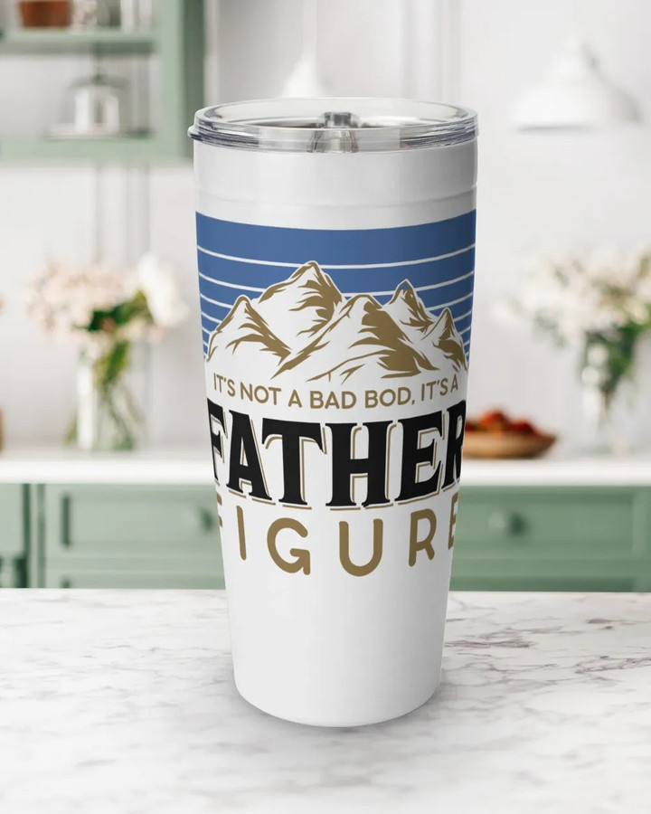 Not A Dad Bod It's Father Figure Funny Tumbler