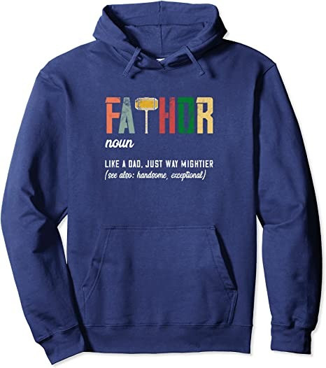Funny Dad Gift Father Fathor Pullover Hoodie