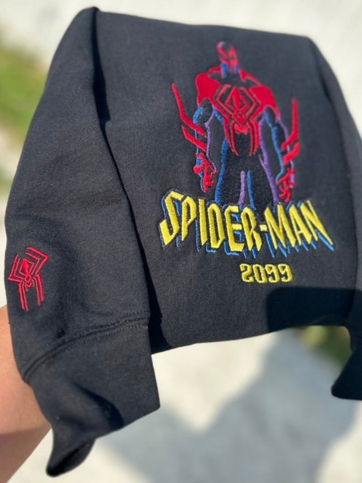 Miguel O’Hara, Spiderman 2099 Crewneck Spiderman embroidered