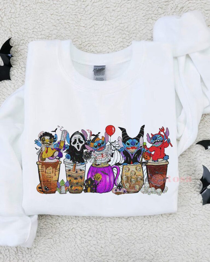 Stitch Horror Characters – Sweatshirt