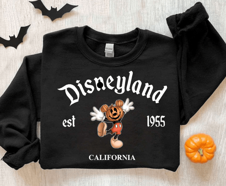 Halloween Mickey Pumpkin T-shirt - Sweatshirt - Hoodie