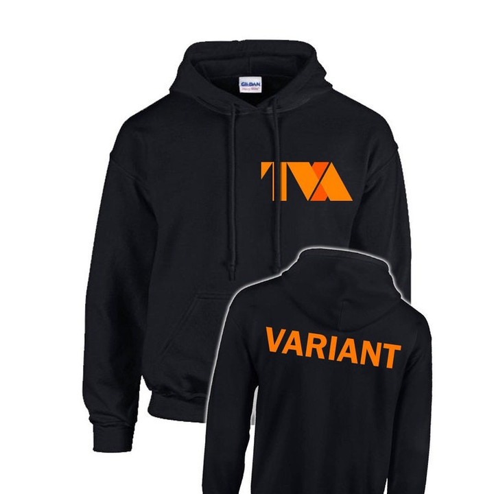 TVA Variant front and back - adults unisex hoodie