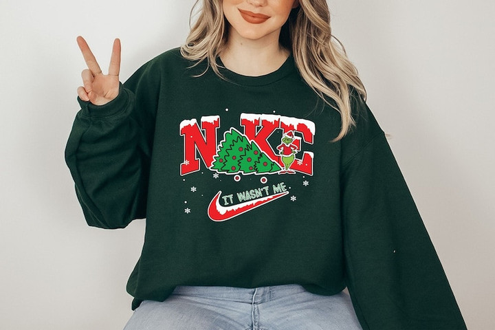 Vintage Grinch Christmas Sweatshirt, Christmas Sweatshirt, Christmas Gift, Merry Christmas Sweatshirt, Grinchmas Crewneck, Grinch Christmas