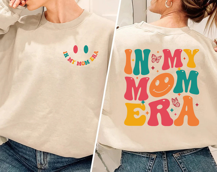 In My Mom Era Sweatshirt, Gift for Mom, Funny Mom Sweatshirt, Mom Concert Shirt, Retro Concert Shirt, Concert Shirt for Mom, Funny Mom Gift