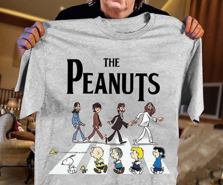 The Peanuts Ab bey Road Short Sleeve Shirt