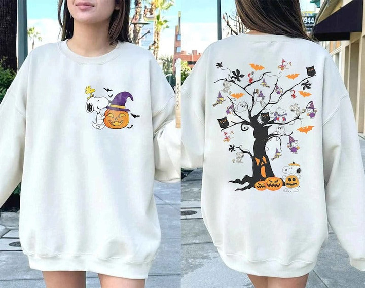 Retro Snoopy Halloween Shirt, Dog Autumn Pumpkin Sweatshirt and Hoodie, Retro Halloween Hoodie, Peanuts Halloween, Snoopy Fall Shirt, Fall