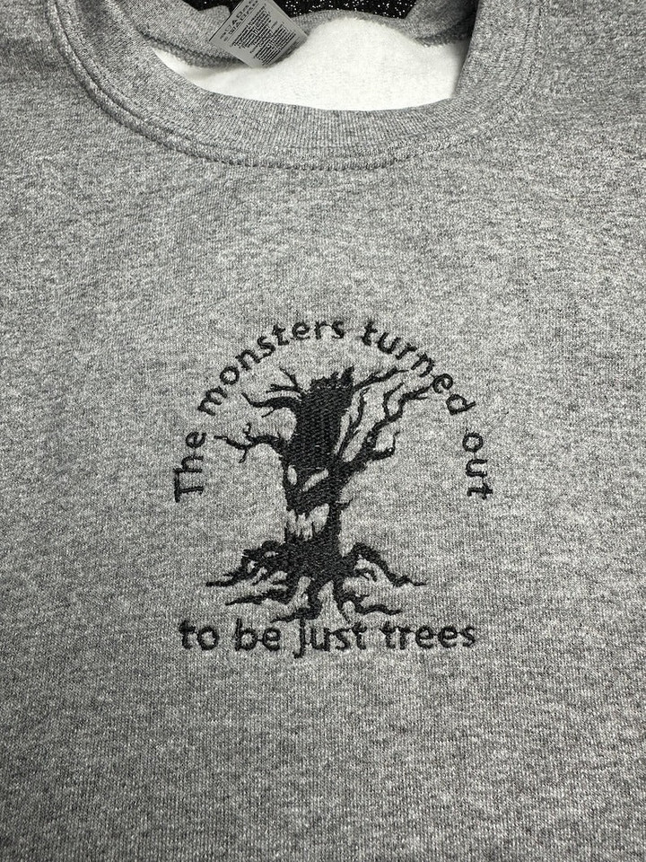 Halloween Era | The Monsters Turned Out To Be Just Trees | Taylor Spooky Sweatshirt | Lyric Sweatshirt | Trendy Top