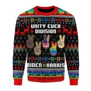 Unity Ever Division Ugly Christmas Sweater | For Men &amp; Women | Adult | US3325