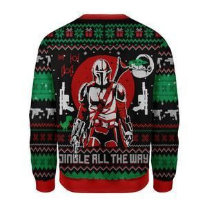 Jingle All The Way Ugly Christmas Sweater | For Men &amp; Women | Adult | US3528