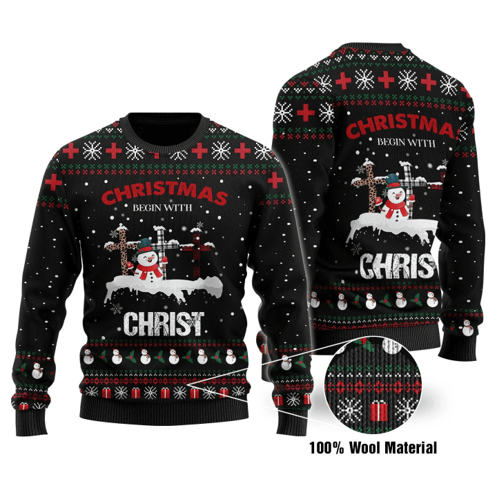 Merry Ugly Christmas Sweater | For Men &amp; Women | Adult | US1664