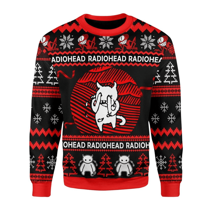 Radiohead Ugly Christmas Sweater | For Men &amp; Women | Adult | US3437