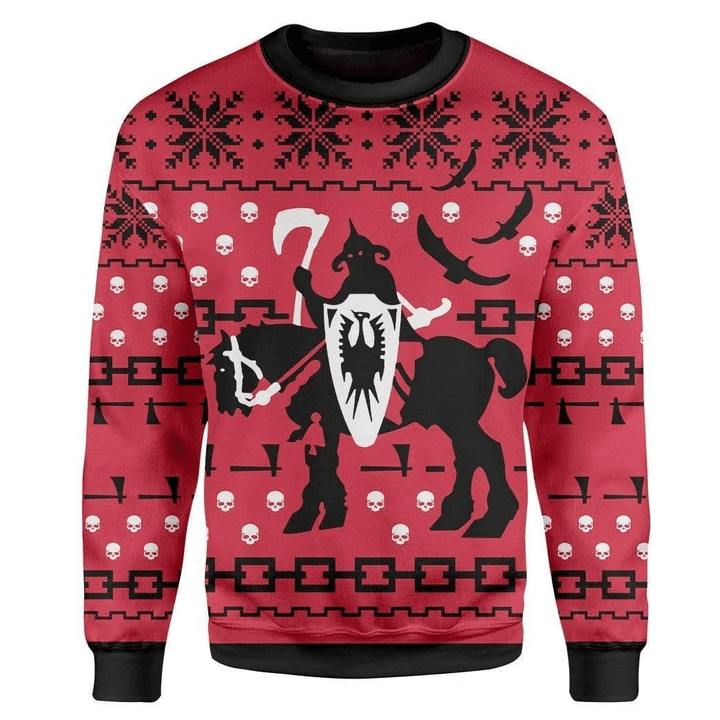 Death Dealer Ugly Christmas Sweater | For Men &amp; Women | Adult | US3224