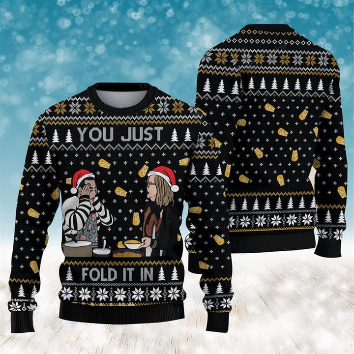 Schitts Creek You Just Fold It In Ugly Sweater
