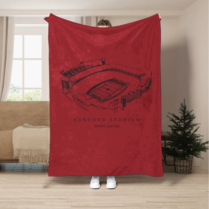 SD Stadium - College Football Blanket