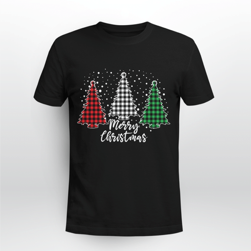 Christmas Trees Tee Christmas Family Gift Shirt