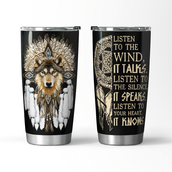 Listen To The Wind , Wolf Tumbler